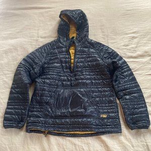 Outdoor Research down pullover, size L